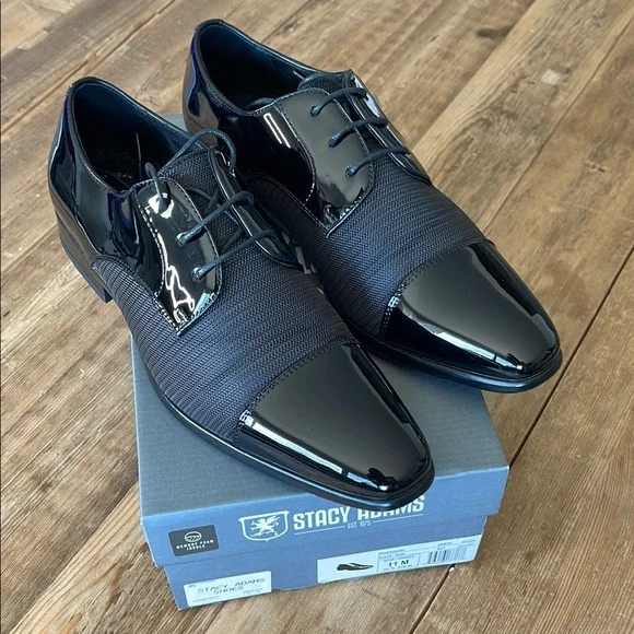 NEW Stacy Adams Pharaoh Dress / Tux Shoes - Picture 1 of 9